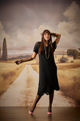 Antoinette Dress - Black